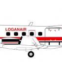 SL509R -EMB 110P1 - Loganair copyrighted Image