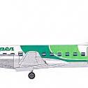 Convair 580 with option of 4 colours of Aspen with 4 different kits copyrighted Image